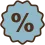 percent off icon